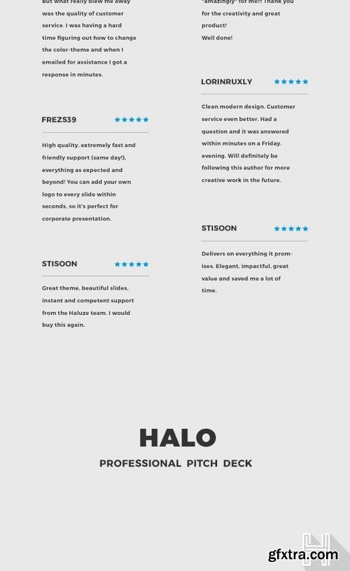 GraphicRiver - Halo Powerpoint 20291324