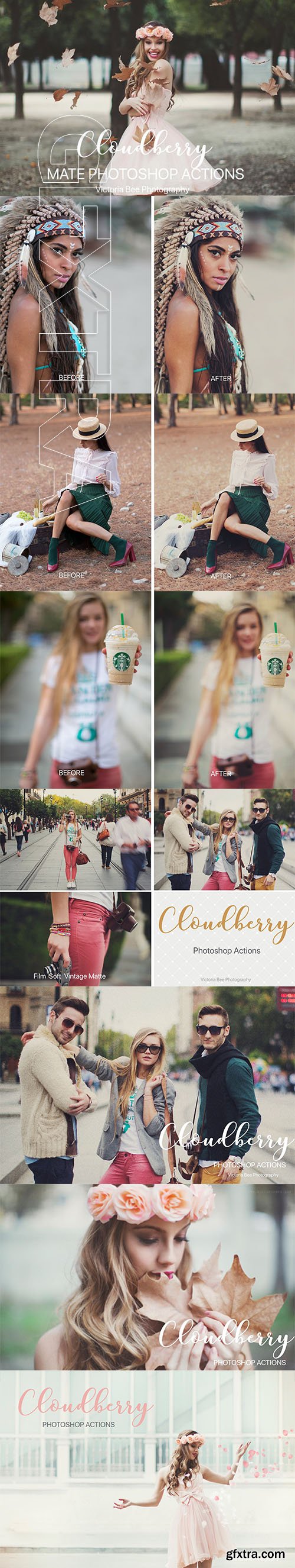 CreativeMarket - CLOUDBERRY Photoshop Actions 2336104