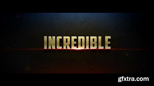 Videohive Civil War Cinematic Trailer 12430722