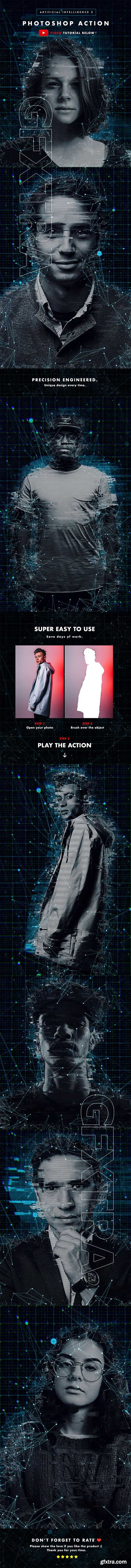 GraphicRiver - Artificial Intelligence 3 Photoshop Action 21471969