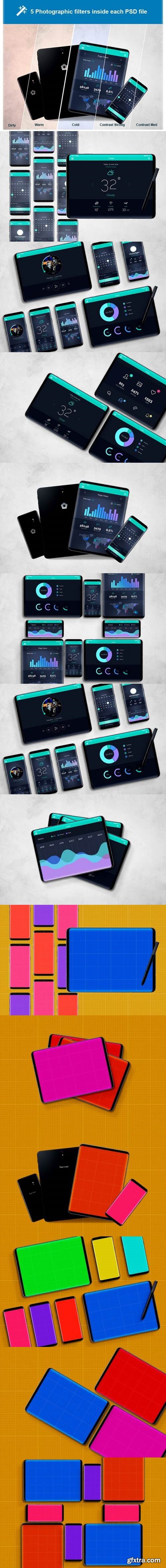 S9 Mobile &amp; Tablet Mockup