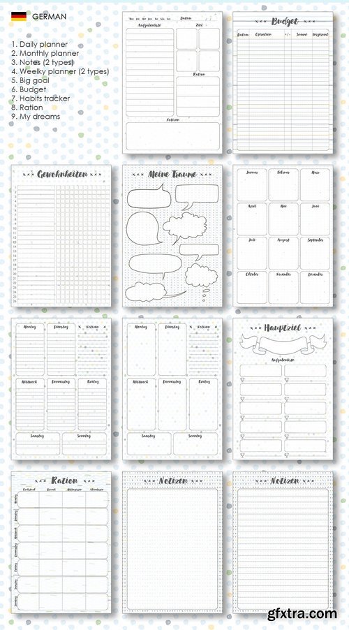 CM - Planner kit vol.2 - 4 languages!1520704