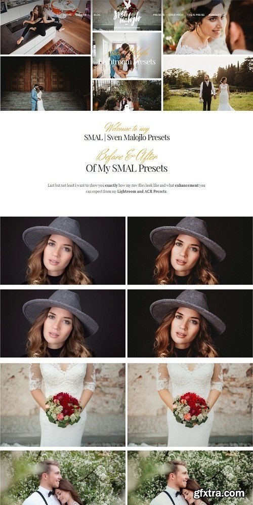 Sven Malojlo SMAL Lightroom + ACR Presets Bundle