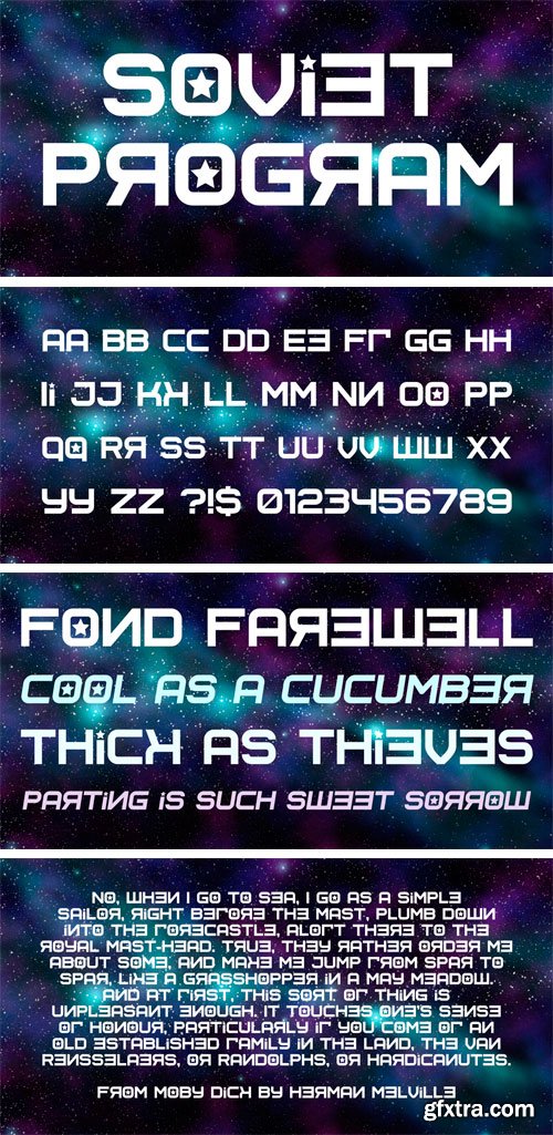 Soviet Program Font Family