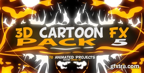 Videohive 3D Cartoon FX Pack 5 10050950