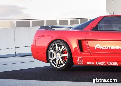 Honda NSX-R 3d Model