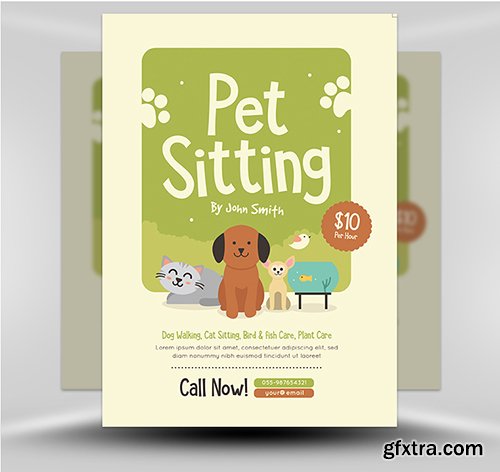Pet Sitting Flyer v2