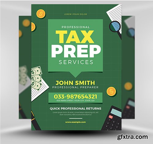 Tax Prep Flyer