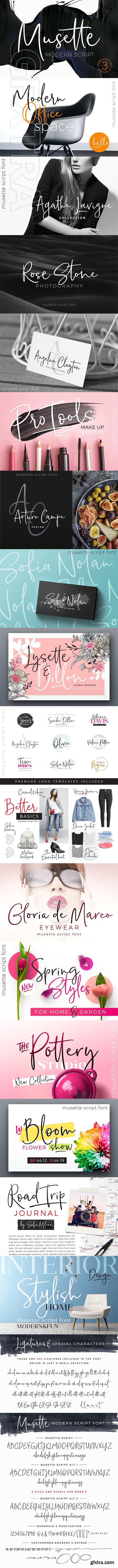 CreativeMarket - Musette Script 2343619