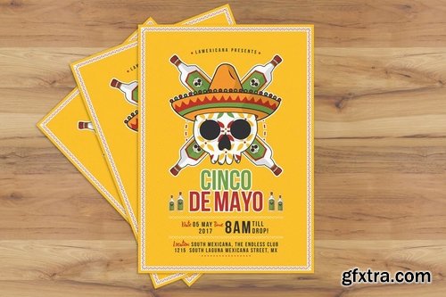Cinco De Mayo Flyer