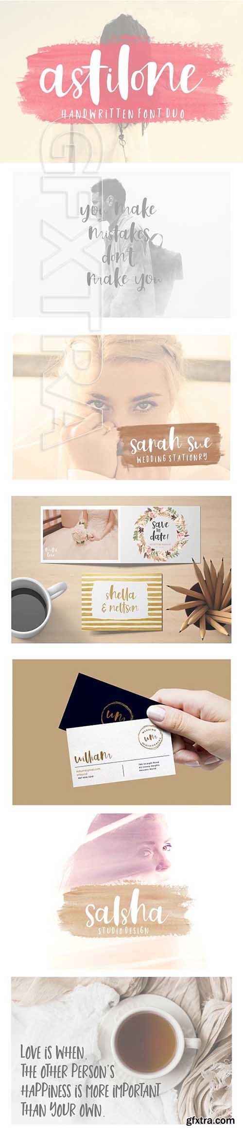 CreativeMarket - Astilone Font Duo 2348284