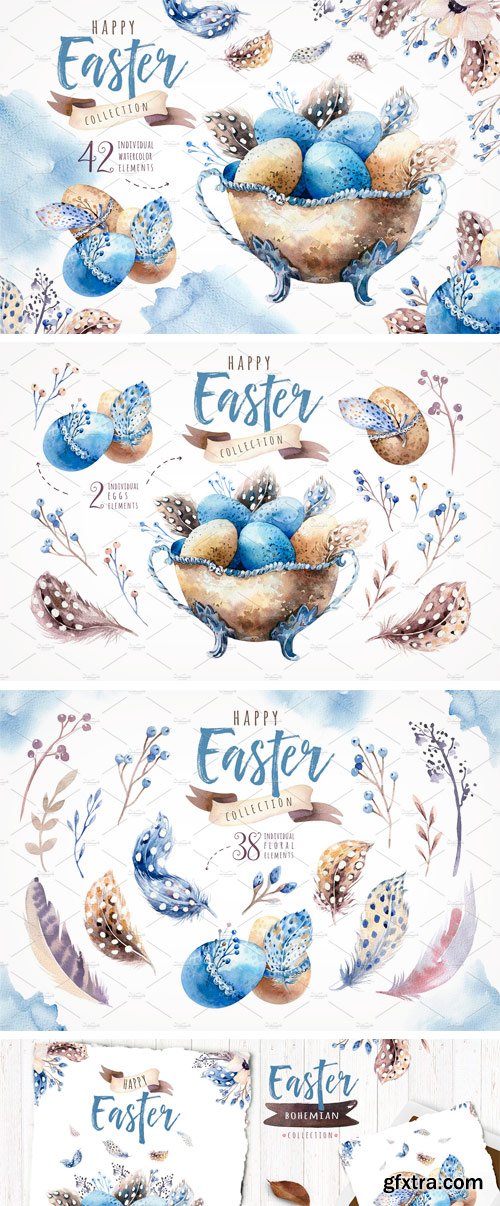 CM - Watercolor Easter Collection 2269008