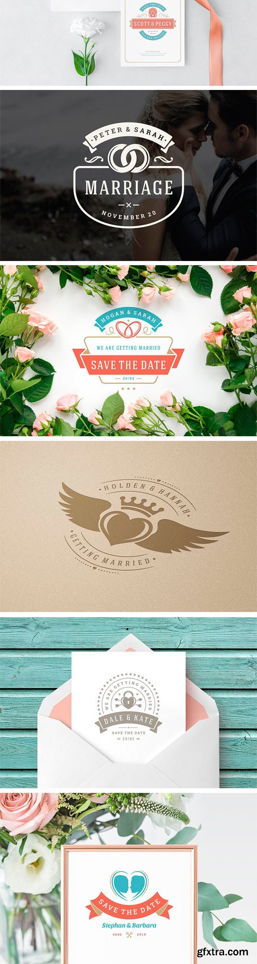 CM - 18 Wedding Logos and Badges 2202089