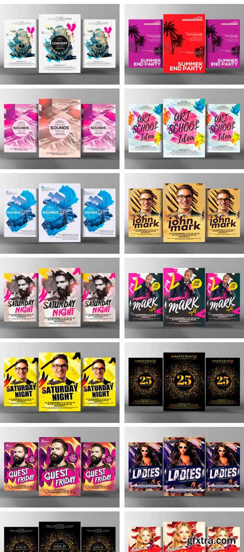 CM - 39 Party Flyers Bundle 2267384