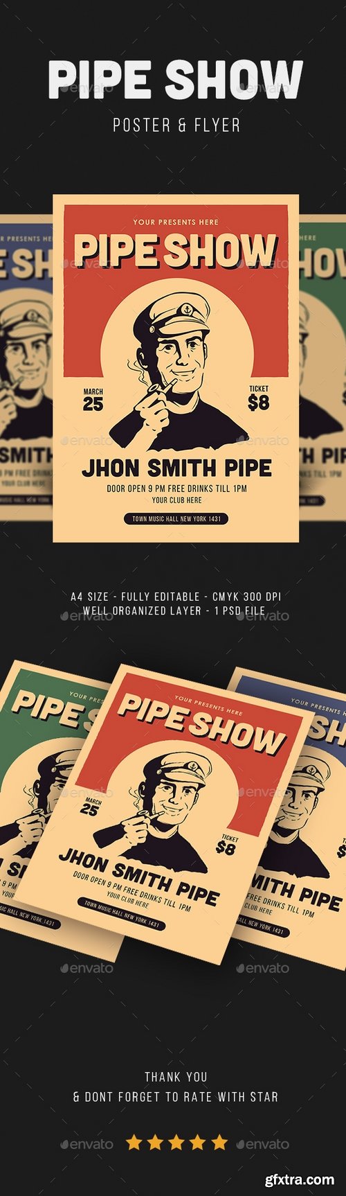 GraphicRiver - Pipe Show Flyer 21573266
