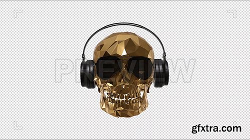 Low Poly Skull With Alpha 69171