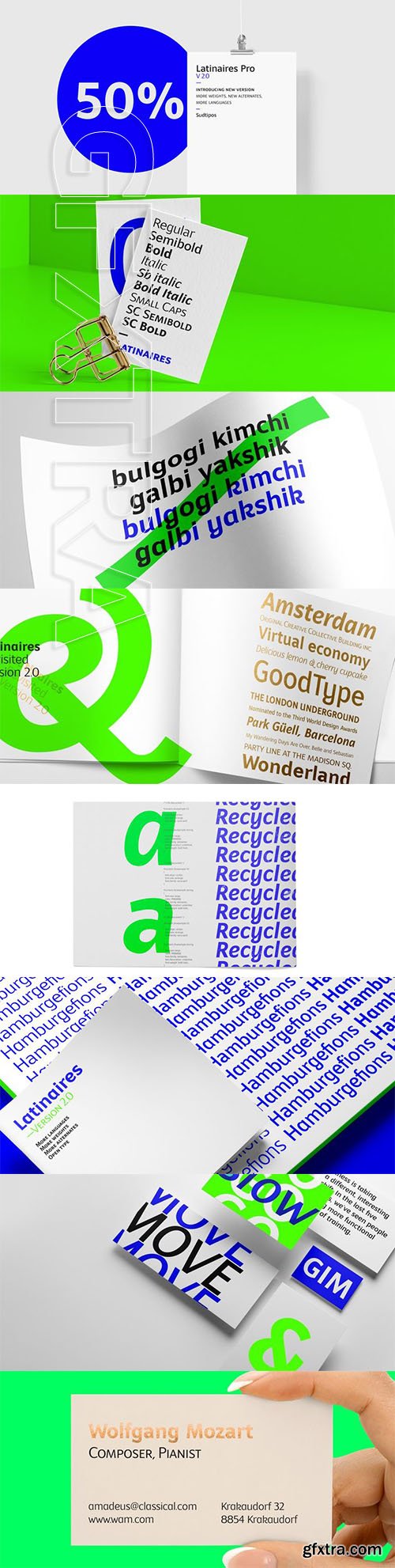 Latinaires Pro font family