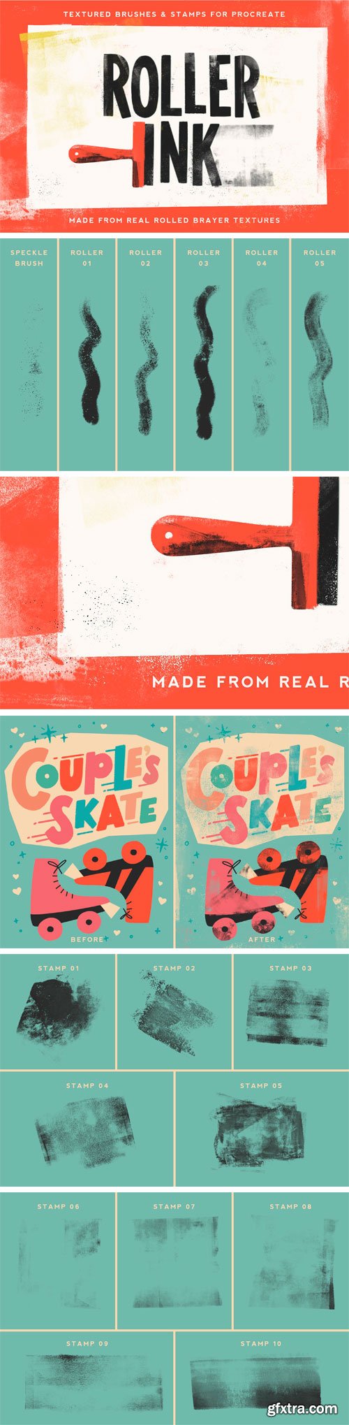 CM - Roller Ink Procreate Pack 2295701
