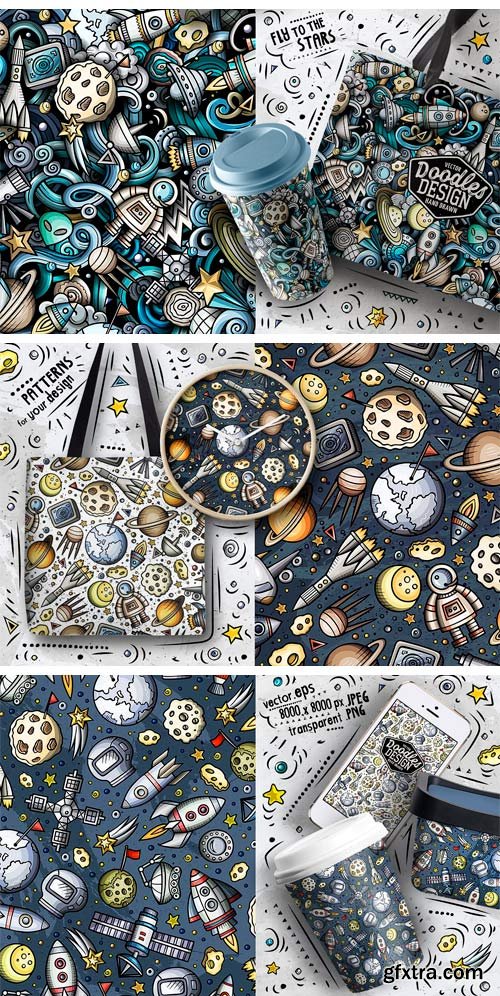 CM - Space Cartoon Doodle Big Pack 2270592