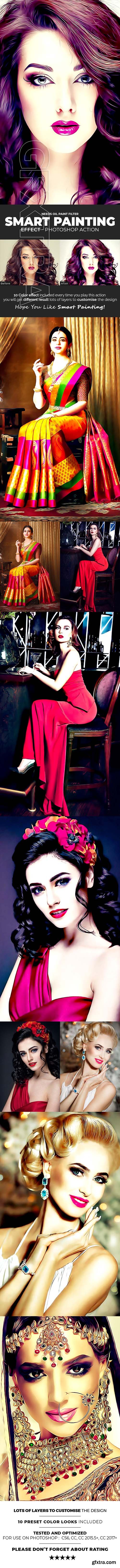 GraphicRiver - Smart Painting Effect - Photoshop Action 21522479