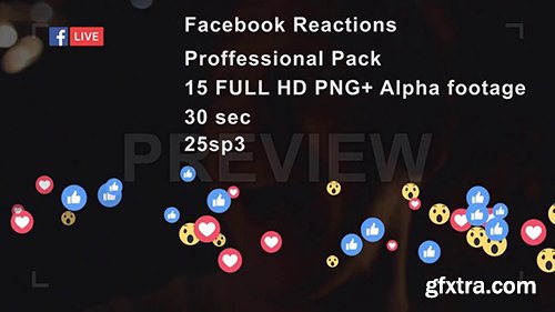 Facebook LIVE Reactions Pack 69127 Facebook LIVE Reactions Pack 69127