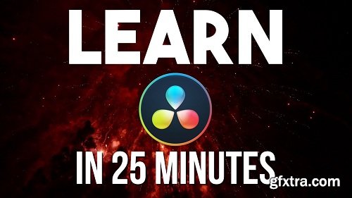 LEARN DAVINCI RESOLVE 14 IN 25 MINUTES | Tutorial for Beginners
