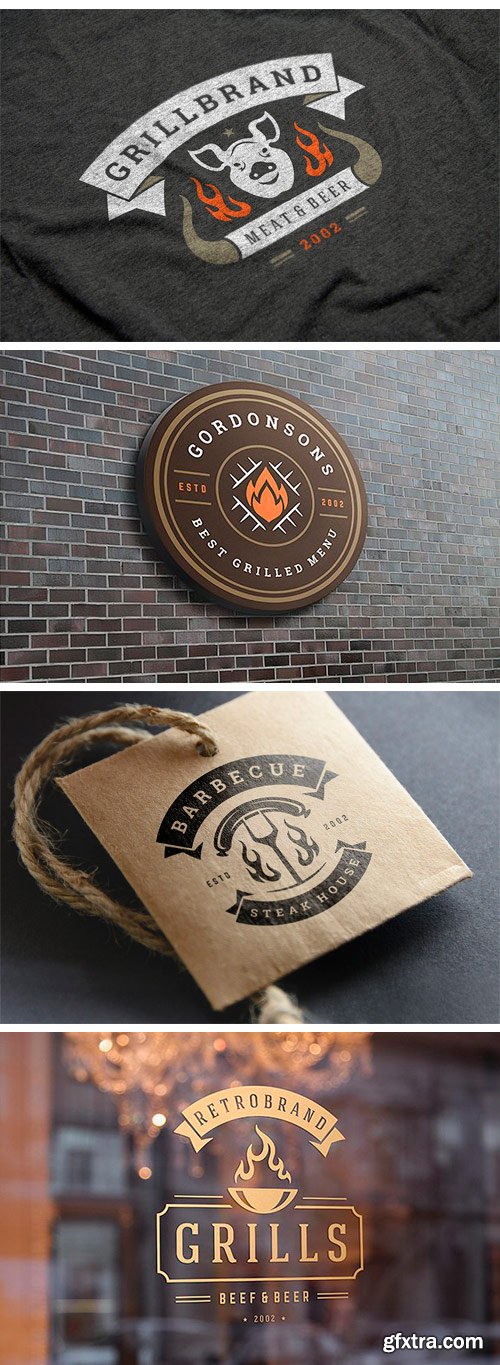 CM - 18 Barbecue Logos and Badges 2316360