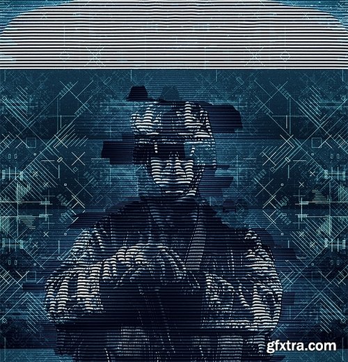 GraphicRiver - Artificial Intelligence Two Photoshop Action 21389437