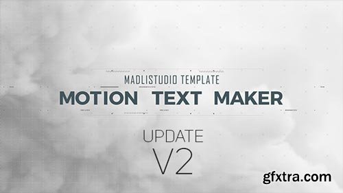 Videohive - Motion Text Maker v2 - 18119422 (Last Update 1 February 18)