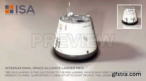 International Space Alliance Lander - Motion Graphics 69979