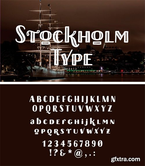 Stockholm Type Font
