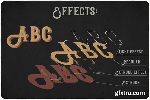 CM - Bonneville Typeface 2320125