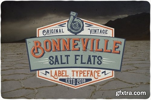 CM - Bonneville Typeface 2320125