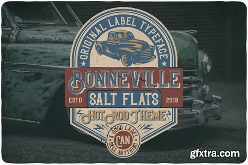 CM - Bonneville Typeface 2320125
