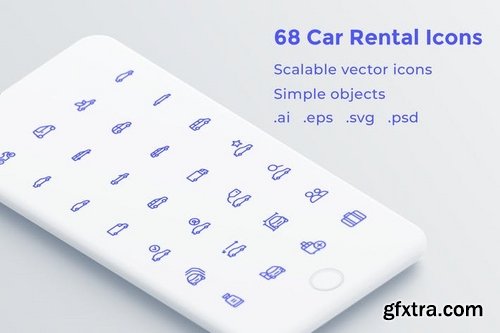 Car Rental Icons