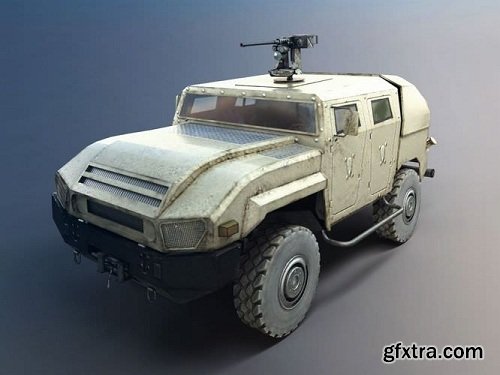 Military Vehicle Truck 3D model