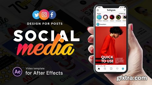 Videohive Social Media - Design for Posts 21371841