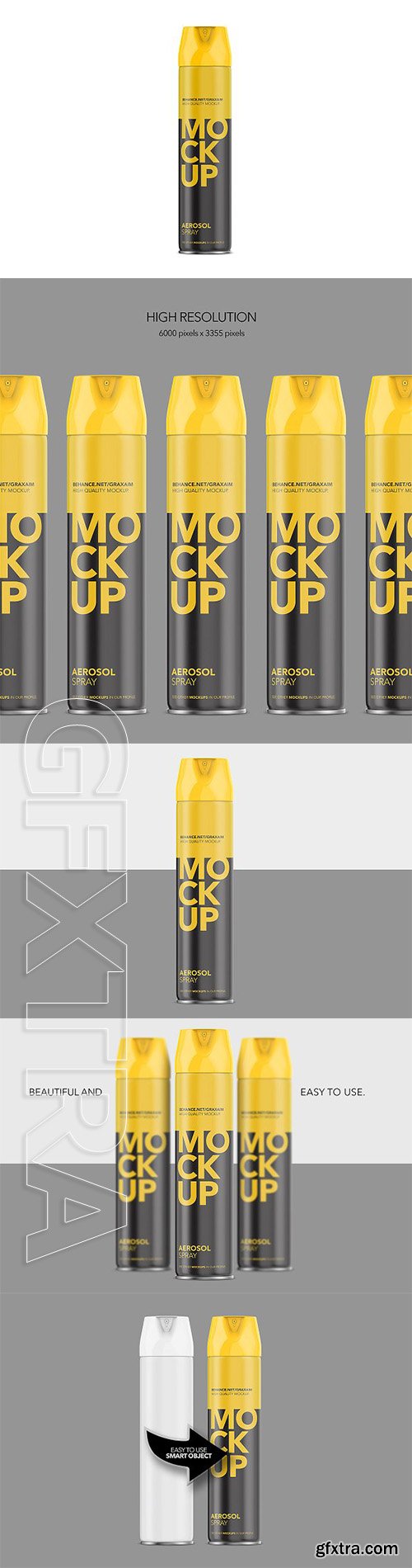 CreativeMarket - Aerosol Spray Matte Front Mockup 2369311