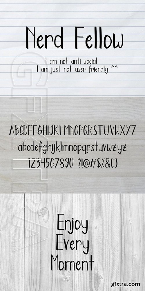 CreativeMarket - Nerd Fellow 2314687