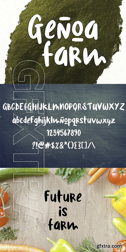 CreativeMarket - Genoa Farm 2314828