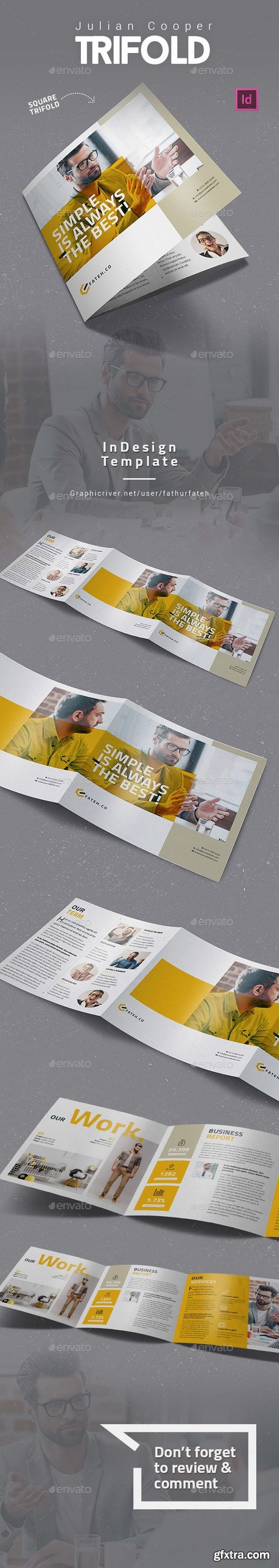 Graphicriver - Julian Cooper Square Trifold 18490413