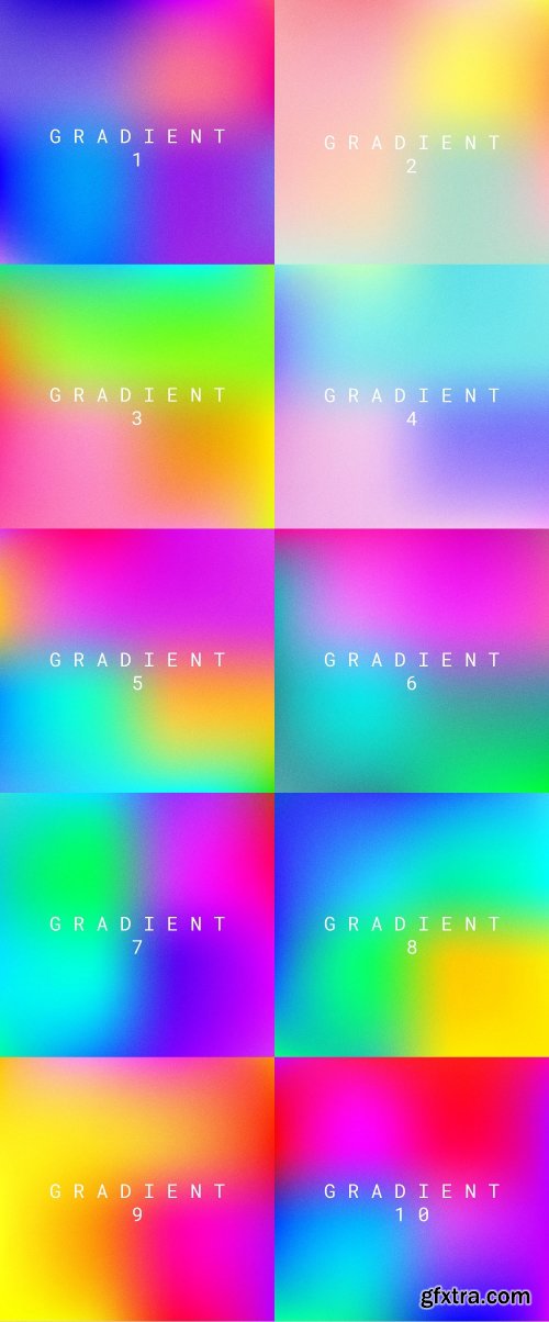 CreativeMarket Abstract Gradient Pack 01 2295944