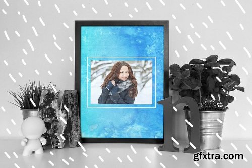 CreativeMarket 30 Winter Watercolor Backgrounds 2301265