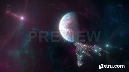 Spaceship Going To Warp Pack - Motion Graphics 70773