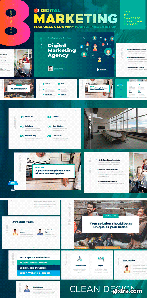 CM - Digital Marketing Powerpoint Template 2315047