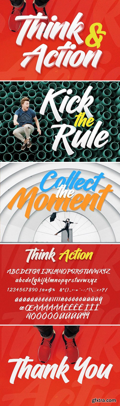 CM - Think Action font 2335668