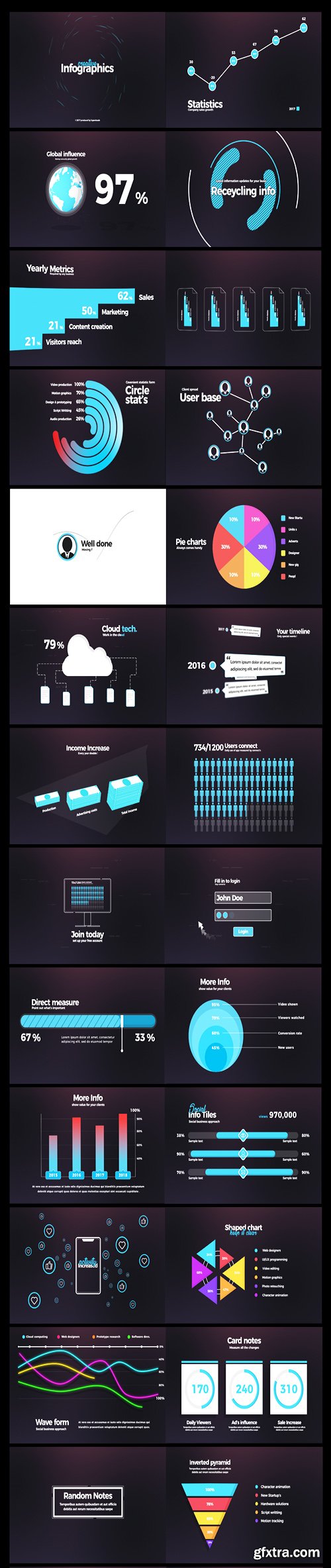 Videohive Infographics 21100402
