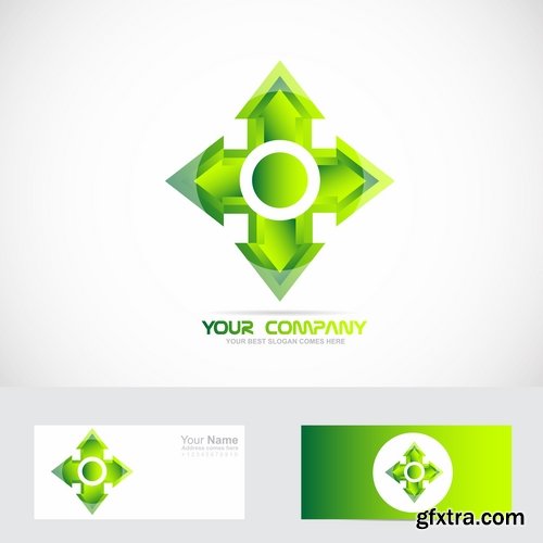Picture vector logo illustration of the business campaign 40-25 Eps