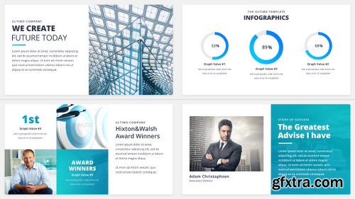 Videohive The Ultimo - Corporate Presentation Pack 21184756