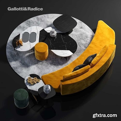 GALLOTTI & RADICE Sofa Set